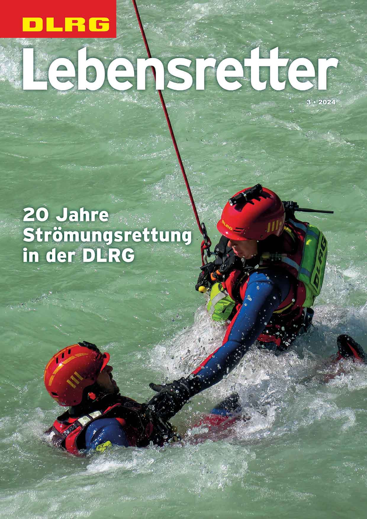 Titelbild Lebensretter, DLRG Verbandsmagazin